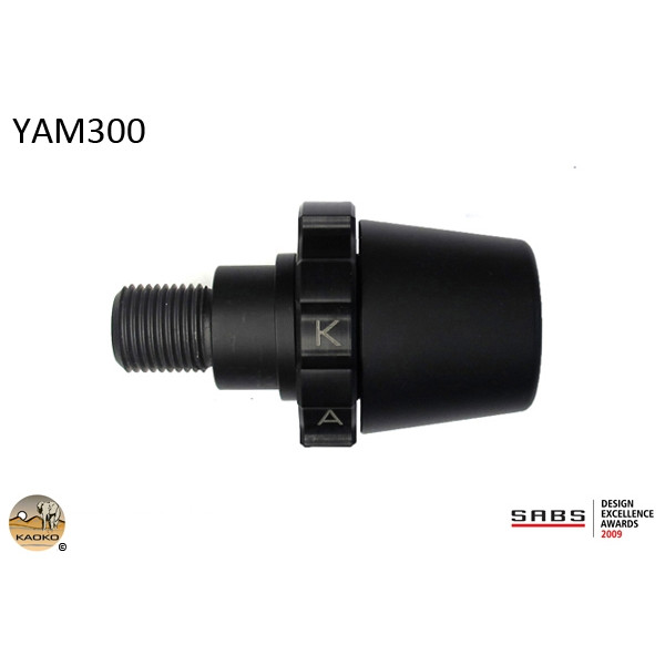 Kaoko Kaoko Throttle Stabilizer for the Yamaha Fazer 1 & FZ1 (-2015), Fazer 6 & FZ6, TDM850, TDM900, XJR1200, XJ1300/XJR1300, MT01, XJ900/XJR900, XJ6 (2014-), FZ6R (2015-) (all year models) (black finish)